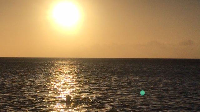 sunset boat snorkel trip